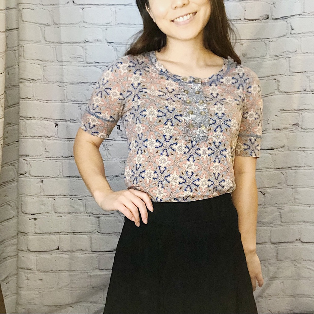 Marc by Marc Jacobs | Patterned Top | Size M